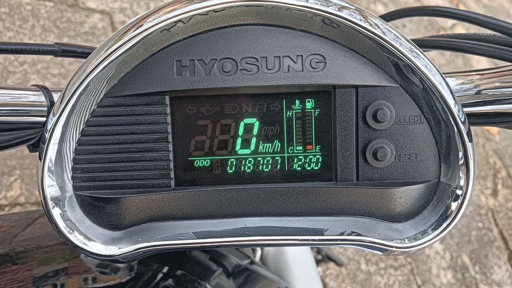 Hyosung Aquila 650 FI  - 2007 , Excelente estado , Revisão feita