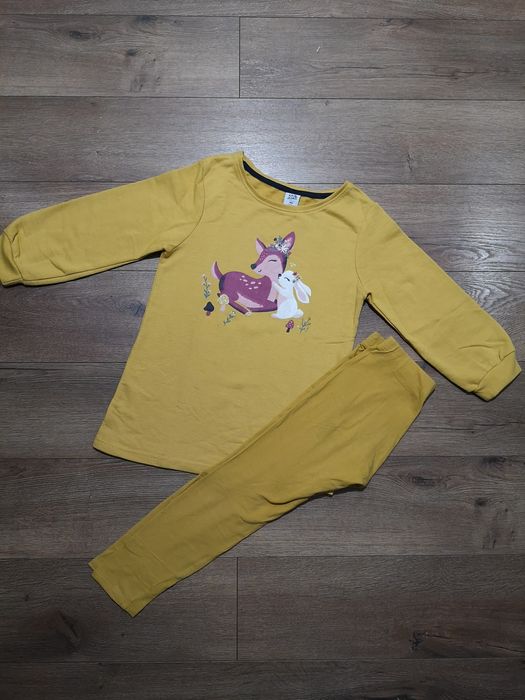 Zestaw komplet, dresy bluza spodnie, 122-128