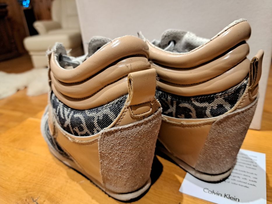 Buty Calvin Klein sneakersy półbuty zimowe 39