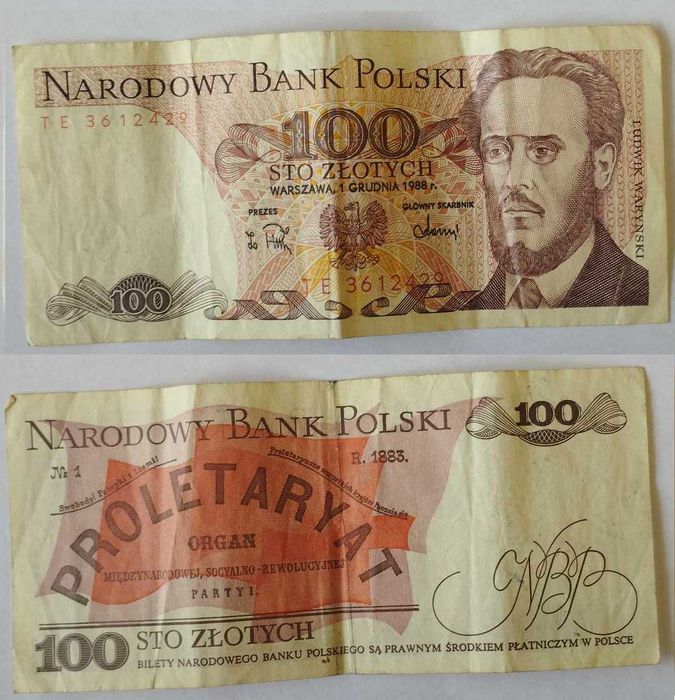 Banknoty z czasów PRL