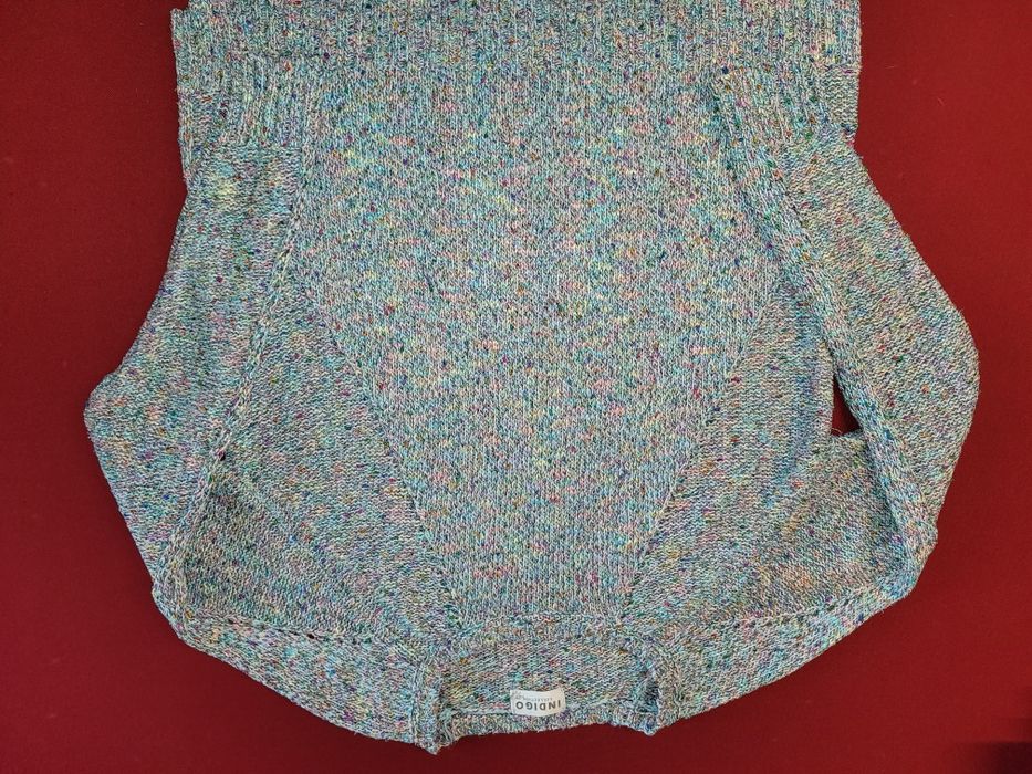 Sweter M&S Mark and Spencer indigo collection sweter