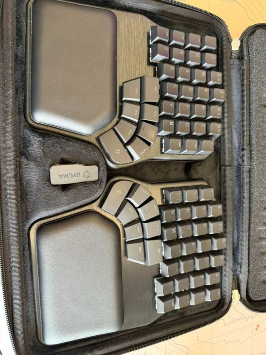 Dygma Defy English US / Kailh Silent Brown/Tactile / Tenting