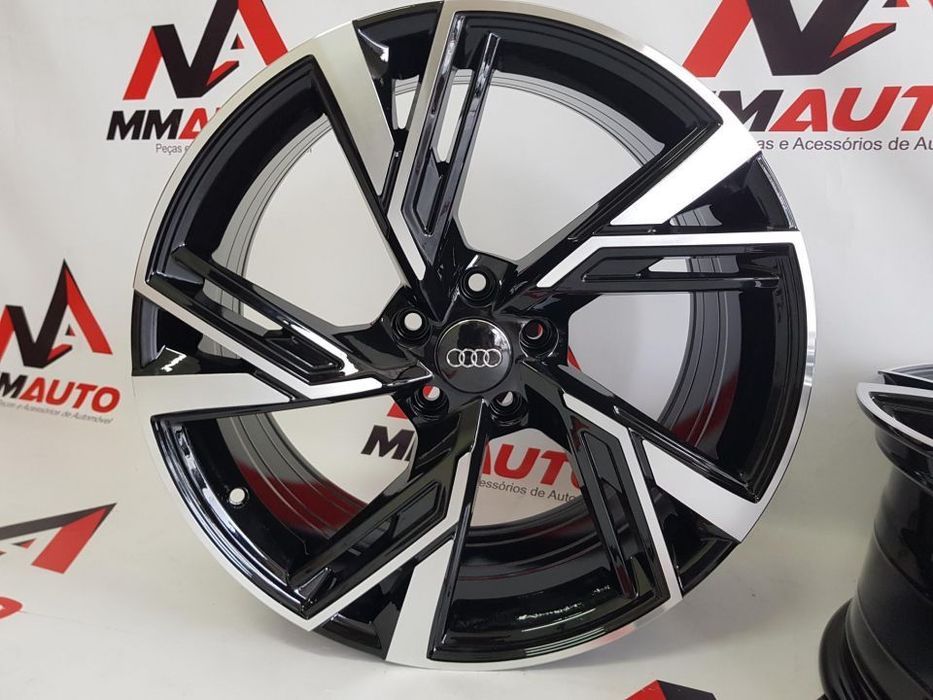 Jantes Audi RS6 2020 Preto Polido 18