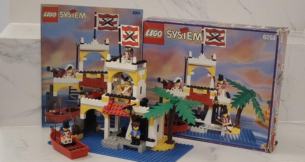 Lego system 6263 Imperial Outpost, komplet, stan bardzo dobry