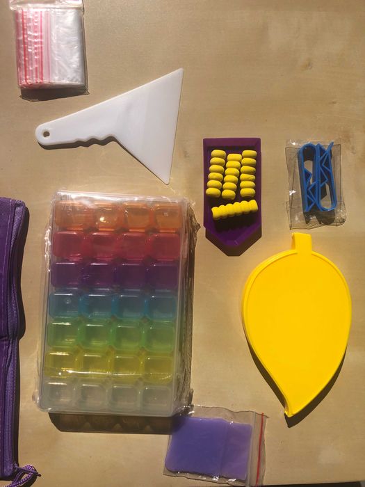 Kit 59 peças diamond painting