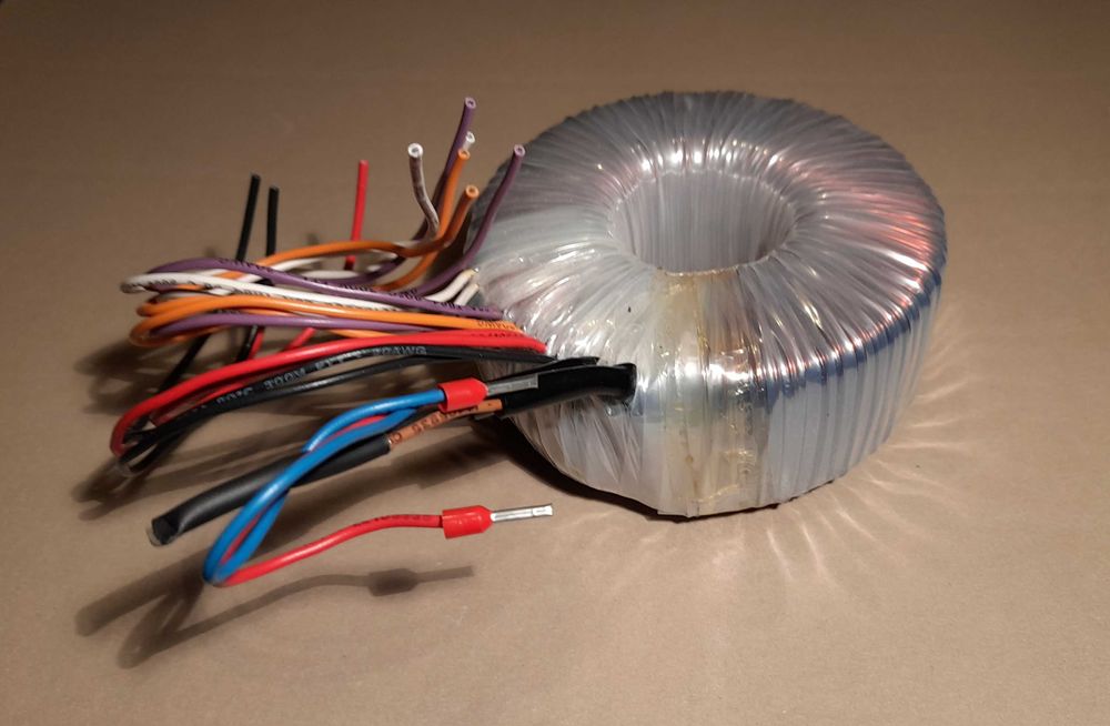 Transformator toroidalny, trafo NORATEL do budowy wzmacniaczy DIY