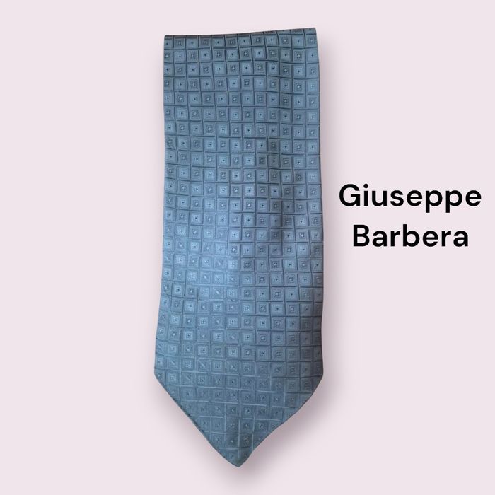 Gravata Cinzento Claro Giuseppe Barbera