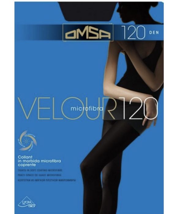 Жіночі колготки Omsa Серія Velour  15d/30d/40d/70d