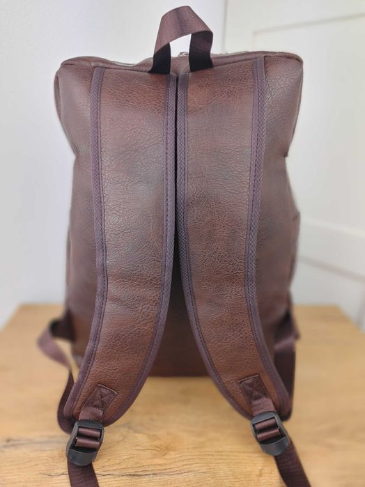 Plecak Męski z Kieszeniami Retro Vintage Na Laptopa Pojemny XXL