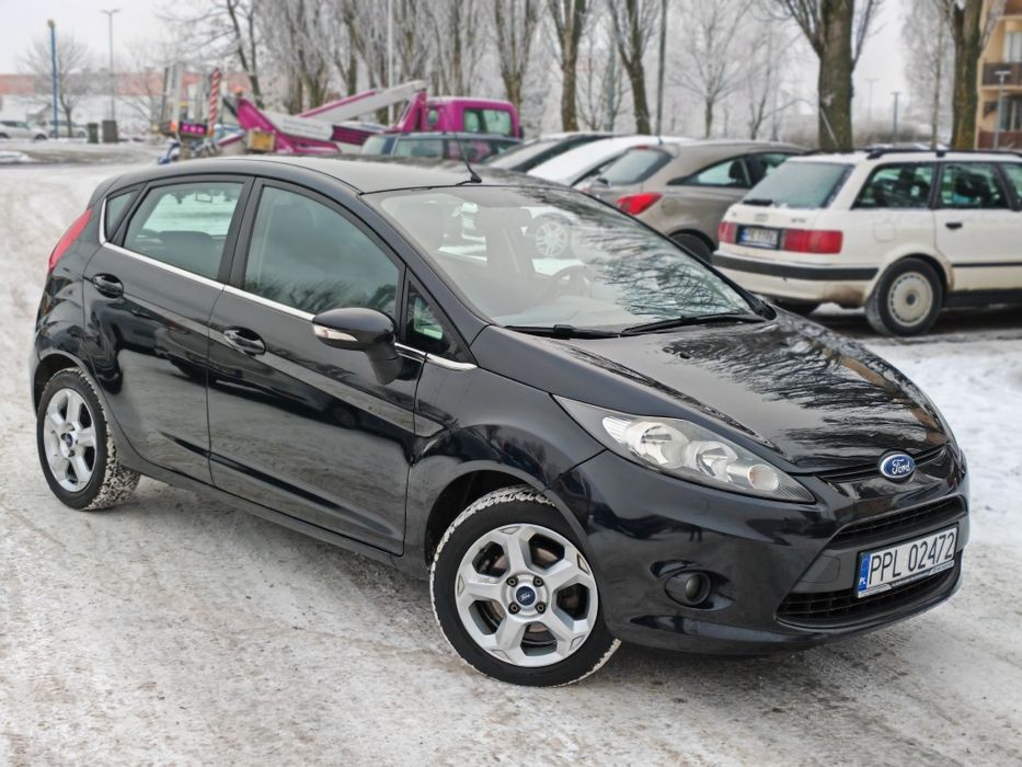 Śliczny Ford Fiesta Mk7 1.6 TDCI 90km z 2008r - 5 Drzwi - Klima - Bdb