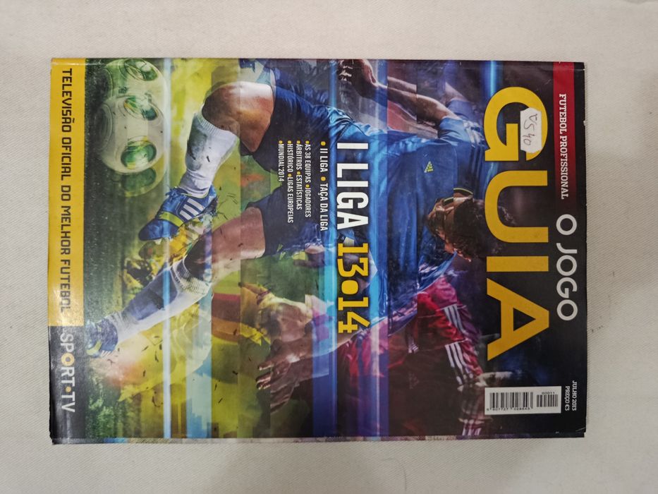7  Revistas   O JOGO  ( GUIA de Futebol )