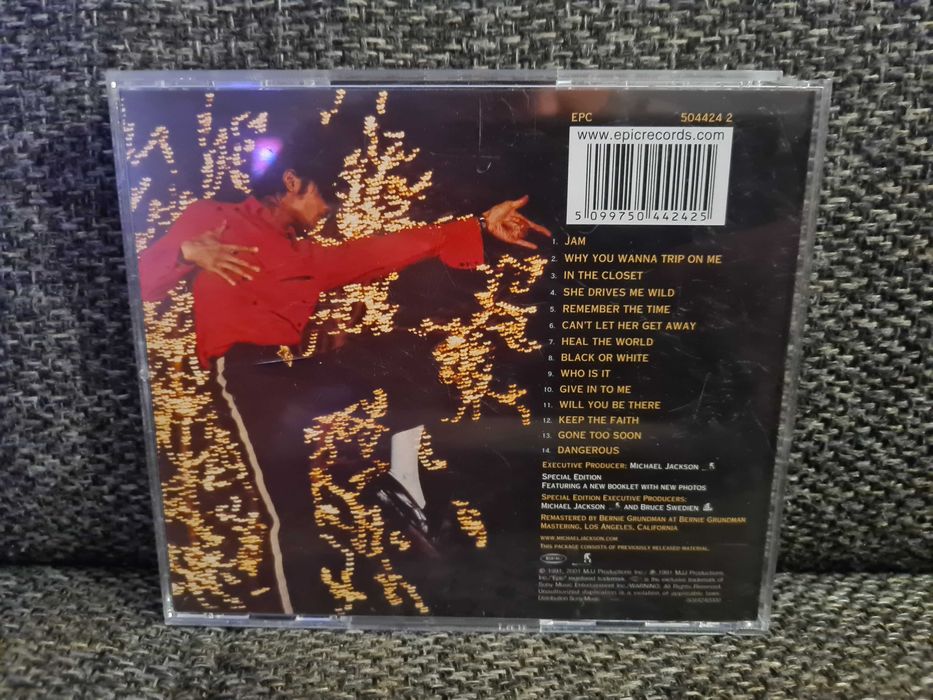 Michael Jackson Dangerous Special Edition