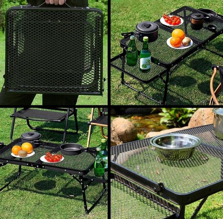 HICIOR STOLIK turystyczny wędkarski składany lekki campingowy na ryby