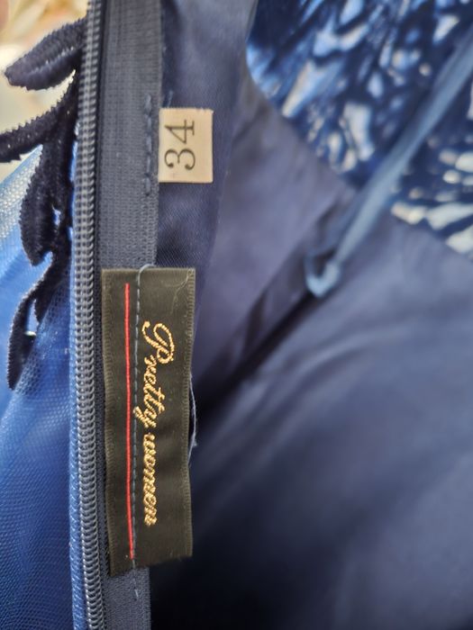 Suknia balowa,  r. 34