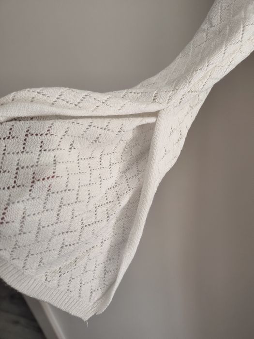 Biała maxi sukienka w rozmiarze S