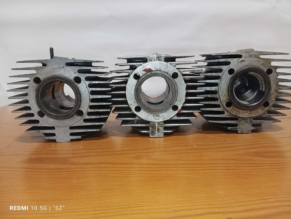 Romet Ogar 200 - Jawa 50 - cylindry - 3 sztuki - DZM