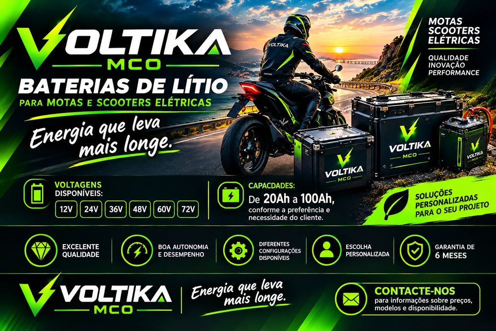 Baterias novas litio