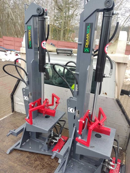 Łuparka hydrauliczna rozdrabniacz do drzewa nowa nacisk 20ton dostawa