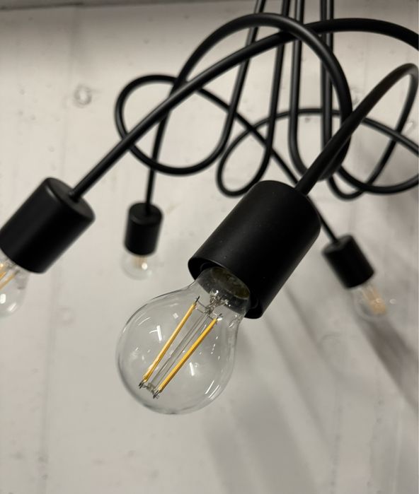 Lampa wisząca Tango z żarówkami