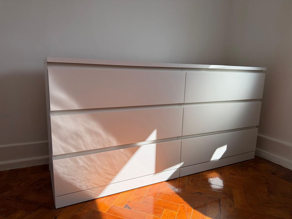 Cômoda ikea 6 gavetas