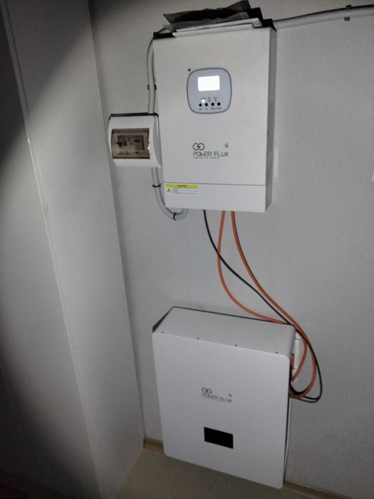 Установка, настройка гибридного инвертора, ecoflow, электромонтажные.