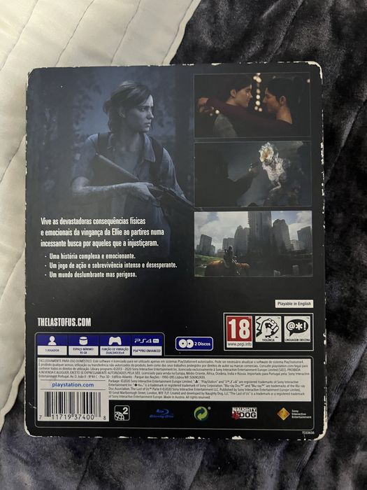 The Last of Us Part 2 Jogo+Steelbook