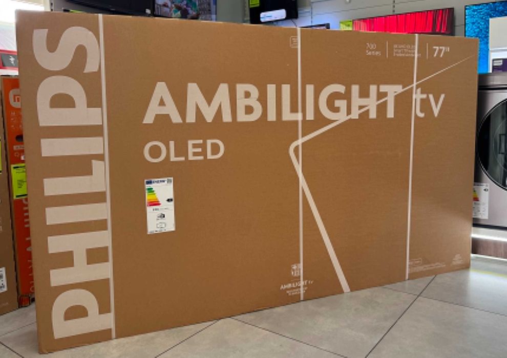 NOWY Telewizor Philips 77OLED770/12 OLED 77 CALI SMARTTV AMBILIGHT 120 Hz gwarancja 2 lata