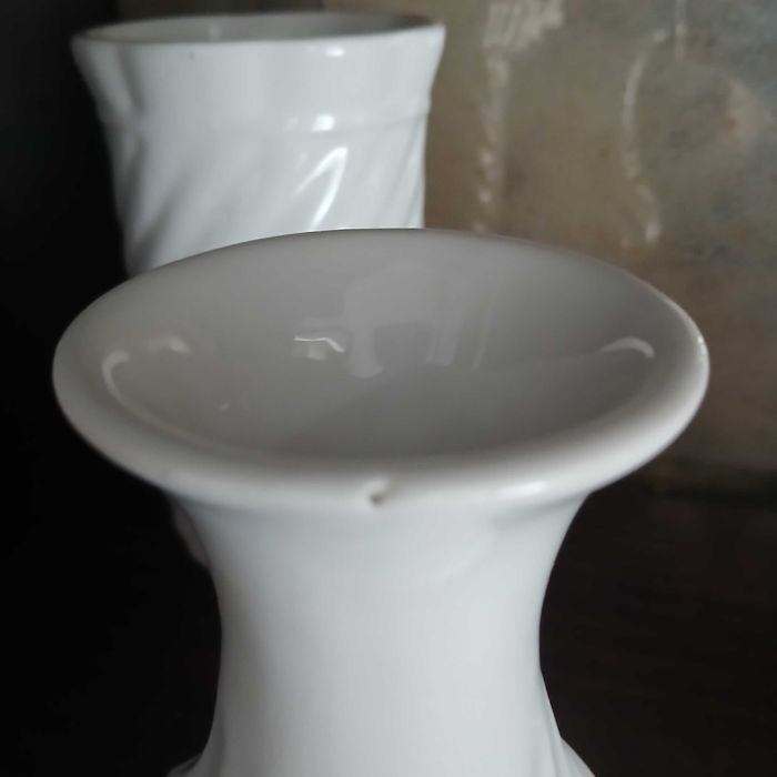 3 White Ceramic Jugs426581851836272646