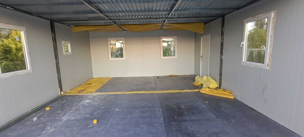 Kontenery Domek z tarasem 54m2 + 18m2 - 6m / 12 m