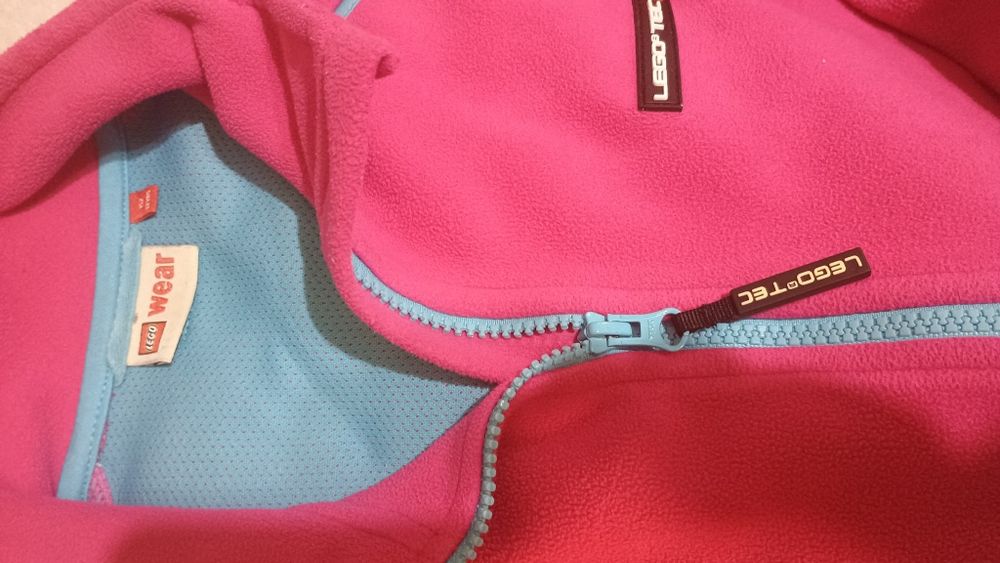 Bluza 152 różowa z polaru stan bdb Leggo