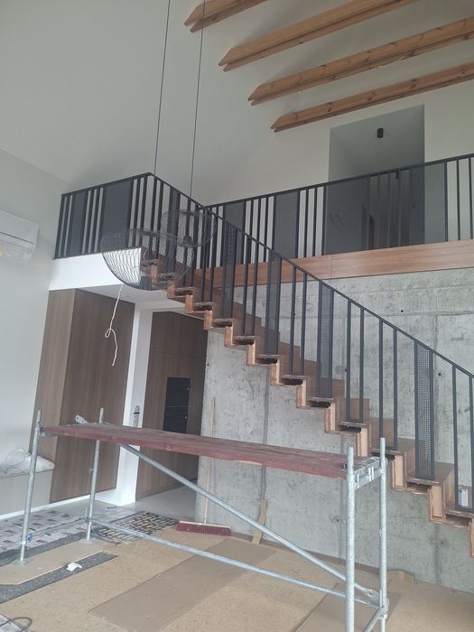 Nowoczesne balustrady stalowe wewnętrzne, Pinterest