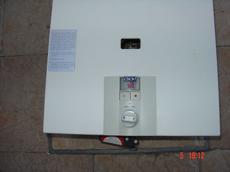 Esquentador Marca Vulcano a gás natural