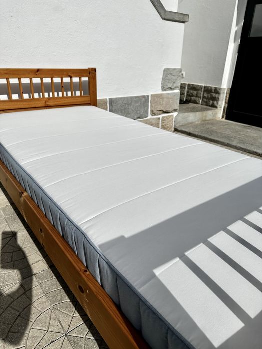 Cama estrada + colchao NOVO 200x90cm