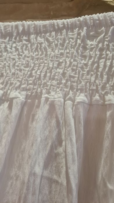 Spodnie kuloty szerokie nogawki plus size XL