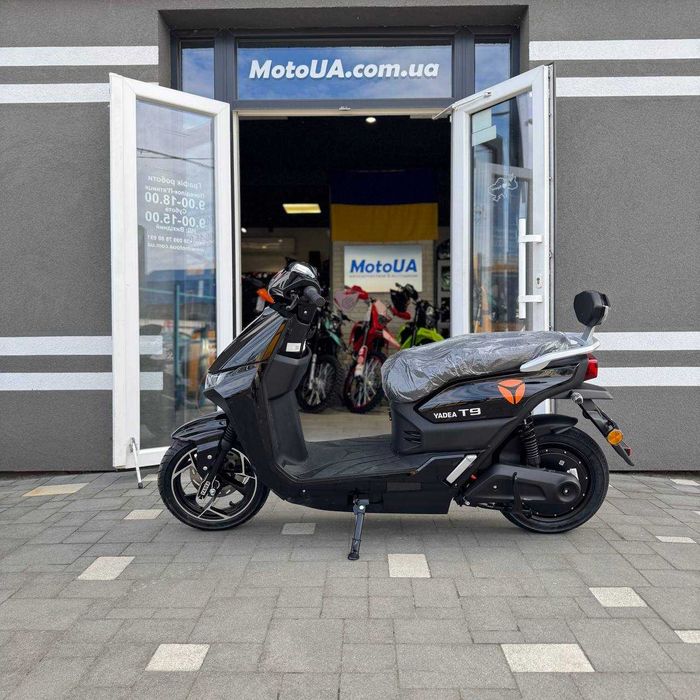 Електроскутер YADEA T9 2500Вт,70км/год, безщітковий, гарантія,доставка