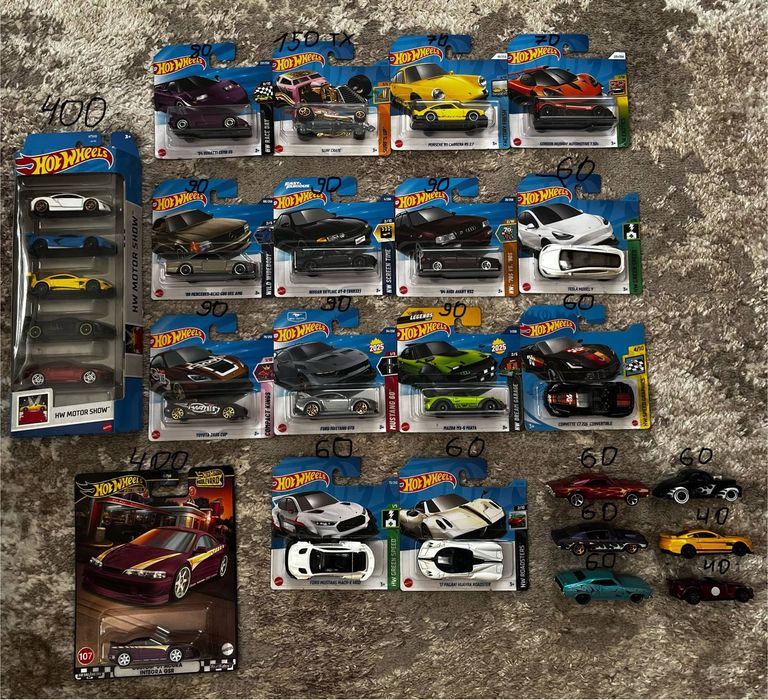 Машинки Hot wheels original, premium,5pac