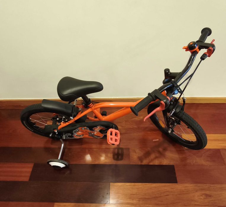 Bicicleta de Criança 4-6 Anos 500 Robô 16 Polegadas - BTWIN