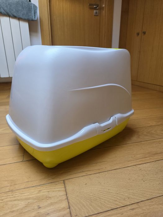 Caixa de areia para gato
