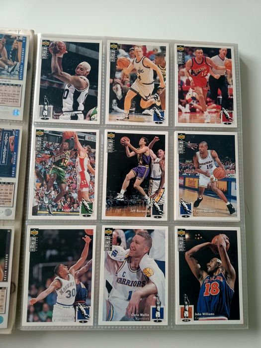 Kompletny Album kolekcjonerski NBA Upper Deck  94/95