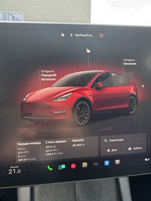 TESLA Y Performance
