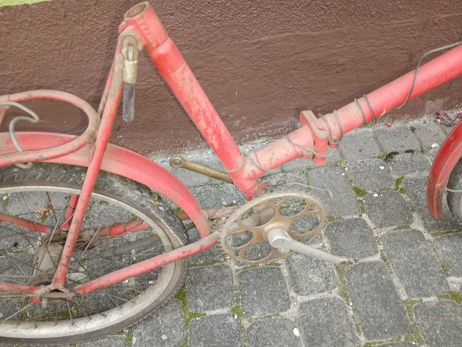 Rower Kama ZSRR do renowacji/na części. W oryginale. Składak