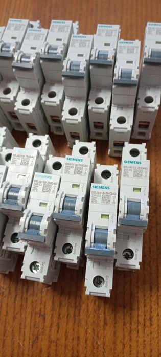 Siemens conjunto de disjuntores 1P 16A