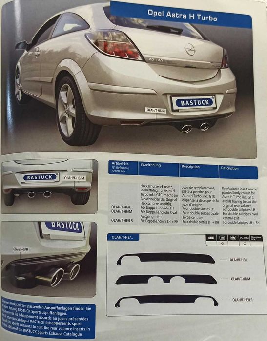 Spoiler / LIP traseiro vários carro / modelos