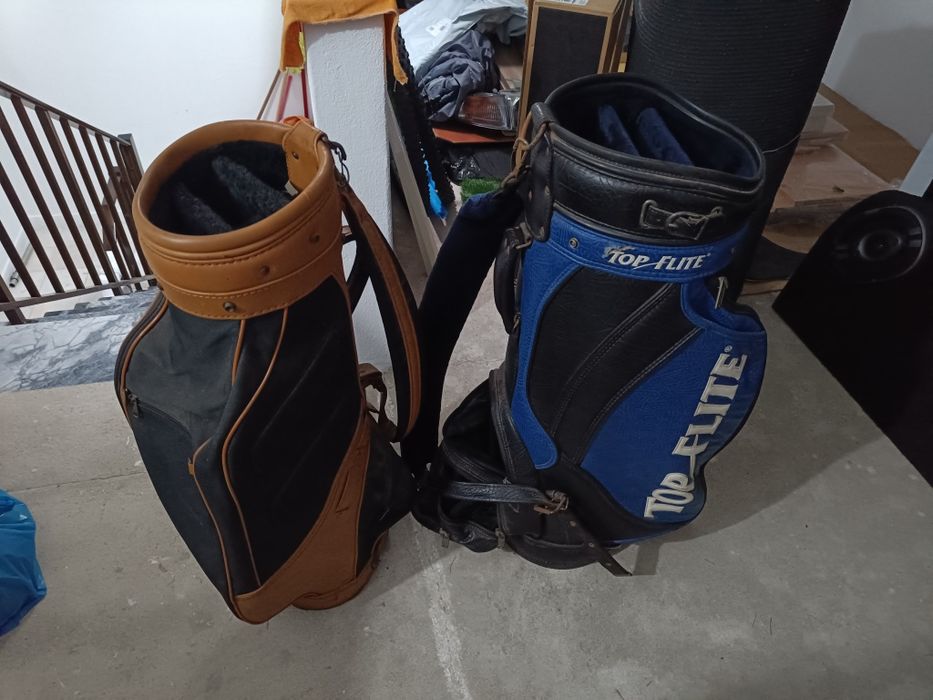 Malas de golfe usadas