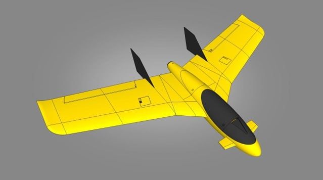 Призупинено. Корпус літака fpv комплект Без електроніки. Для навчання