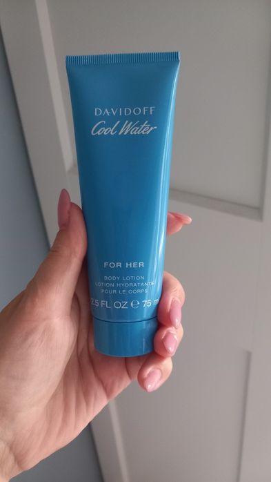 Nowy perfumowany balsam do ciała Davidoff cool water 75 ml