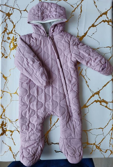 Теплий дитячий комбінезон, 0-3, 3-6, 6-9