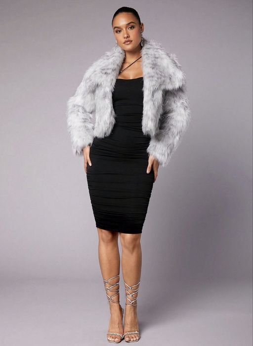 Шубка Shein біла