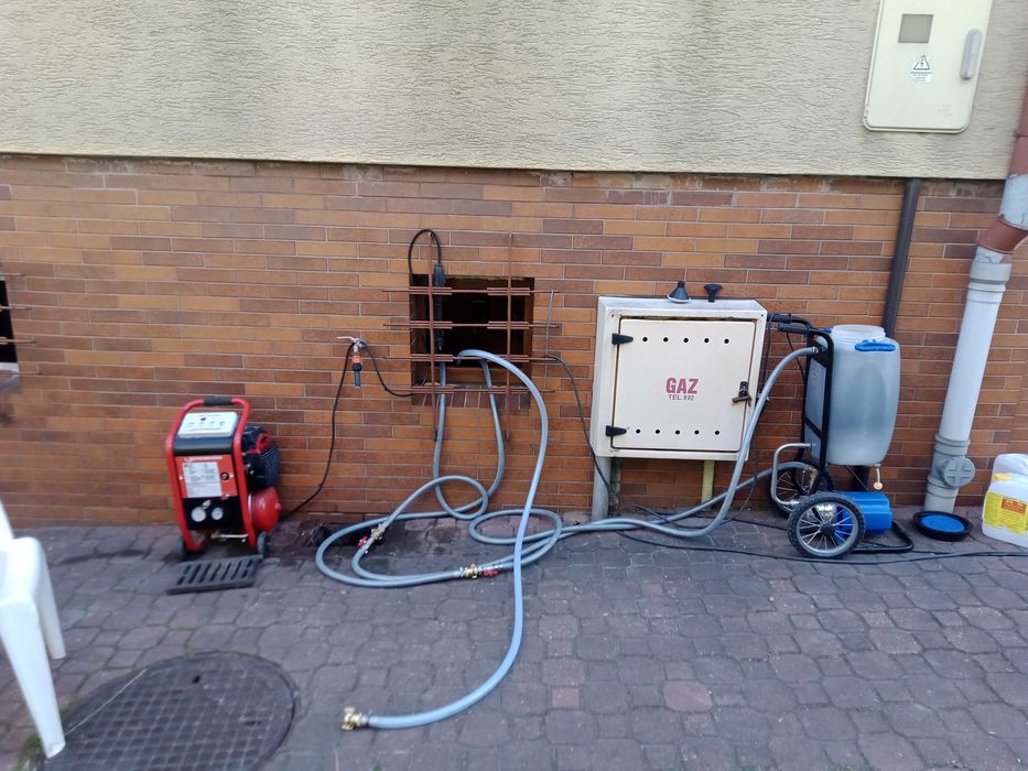 Chemiczne czyszczenie płukanie instalacji CO Odkamienianie Hydraulik