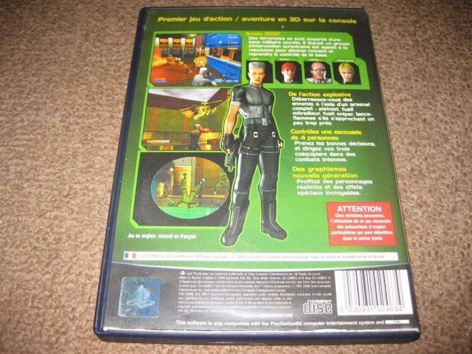 "X Squad" Game for PlayStation 2 / Complete!64739078171650121